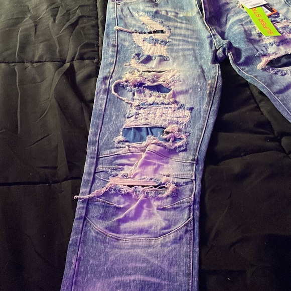 Smoke Rise denim Jeans. New drip. - Picture 2 of 8
